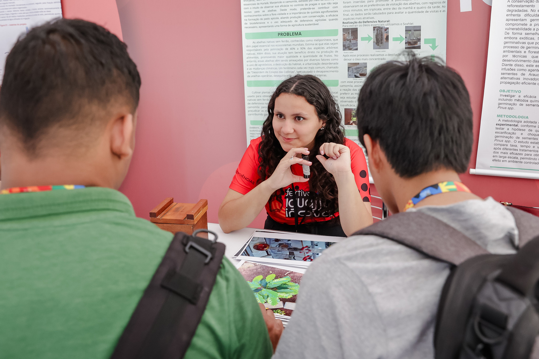 Apresentação de Projetos Científicos no FICiências